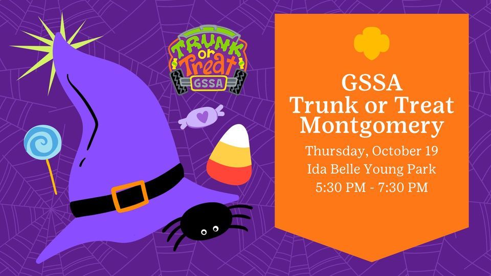 Trunk or Treat with GSSA in Montgomery Ida Belle Young Park, Cecil
