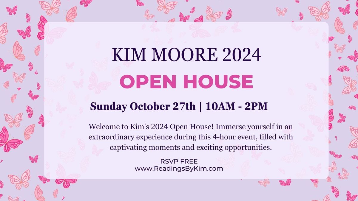 Honoring Our Journey Together: Open House with Kim Moore