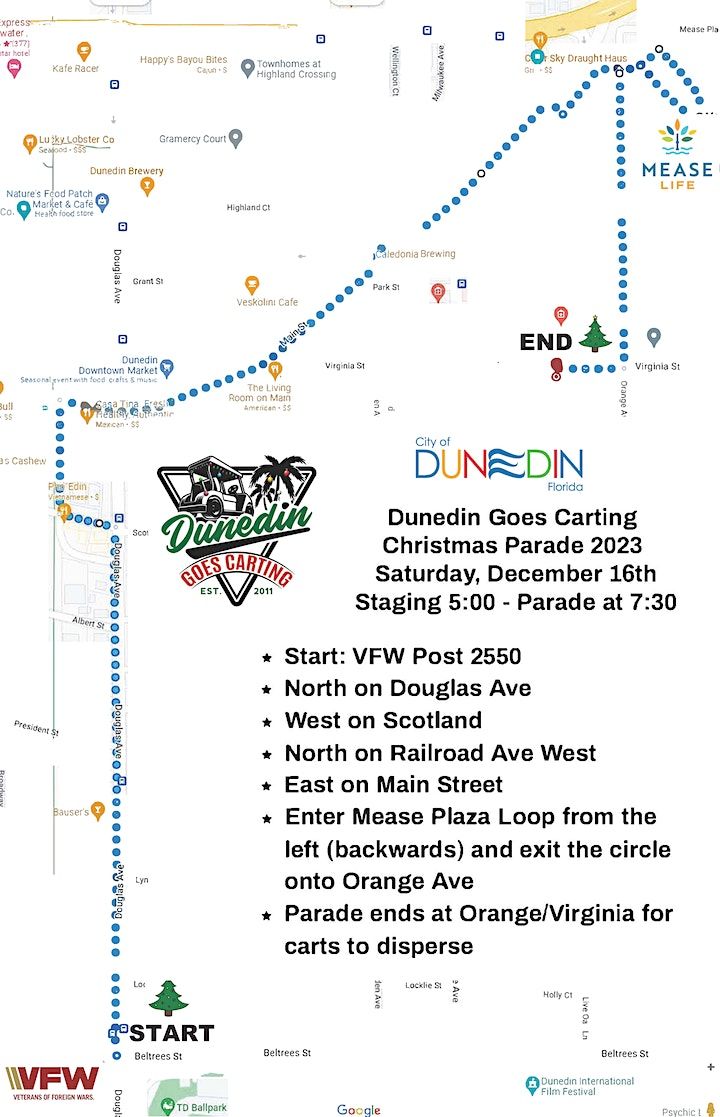 Dunedin Goes Carting Christmas Parade 2023 SPC Zachary L Shannon