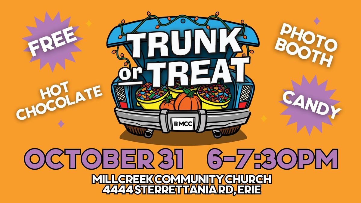 Trunk or Treat at Millcreek Community Church