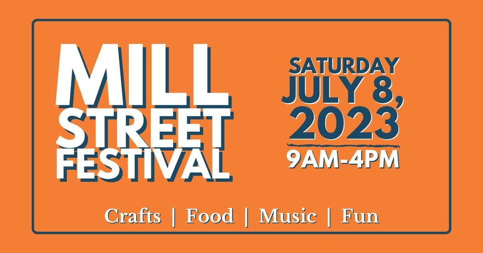 Mill Street Festival 2023 Downtown Plymouth, Wisconsin July 8, 2023