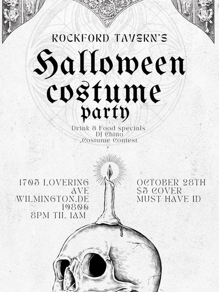 Halloween Costume Party at the Rockford Tavern