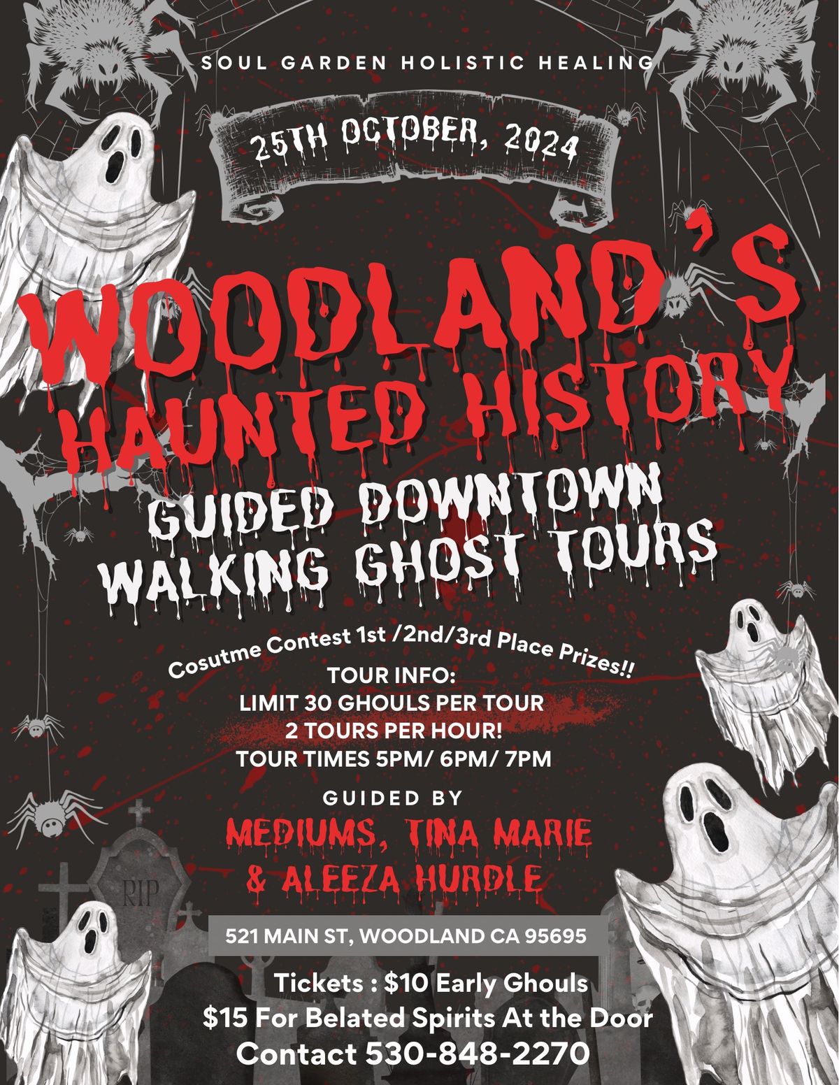 Historic Woodland Ghost Tours