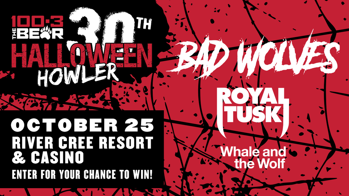 Bears Halloween Howler with Bad Wolves (18+)