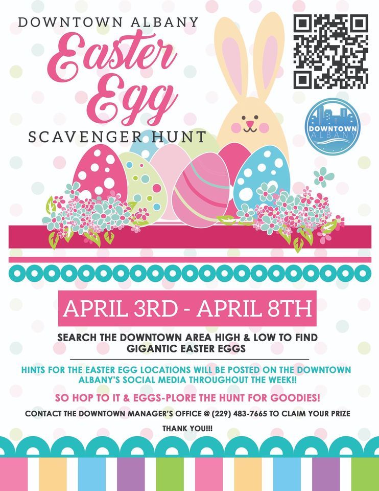 Easter Egg Scavenger Hunt Downtown Albany, Albany April 3, 2023