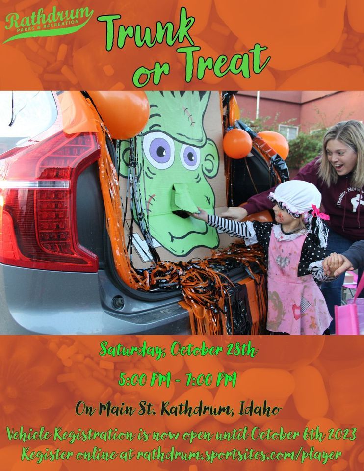 Rathdrum Trunk or Treat 2023 Main Street Rathdrum, Dublin, DN