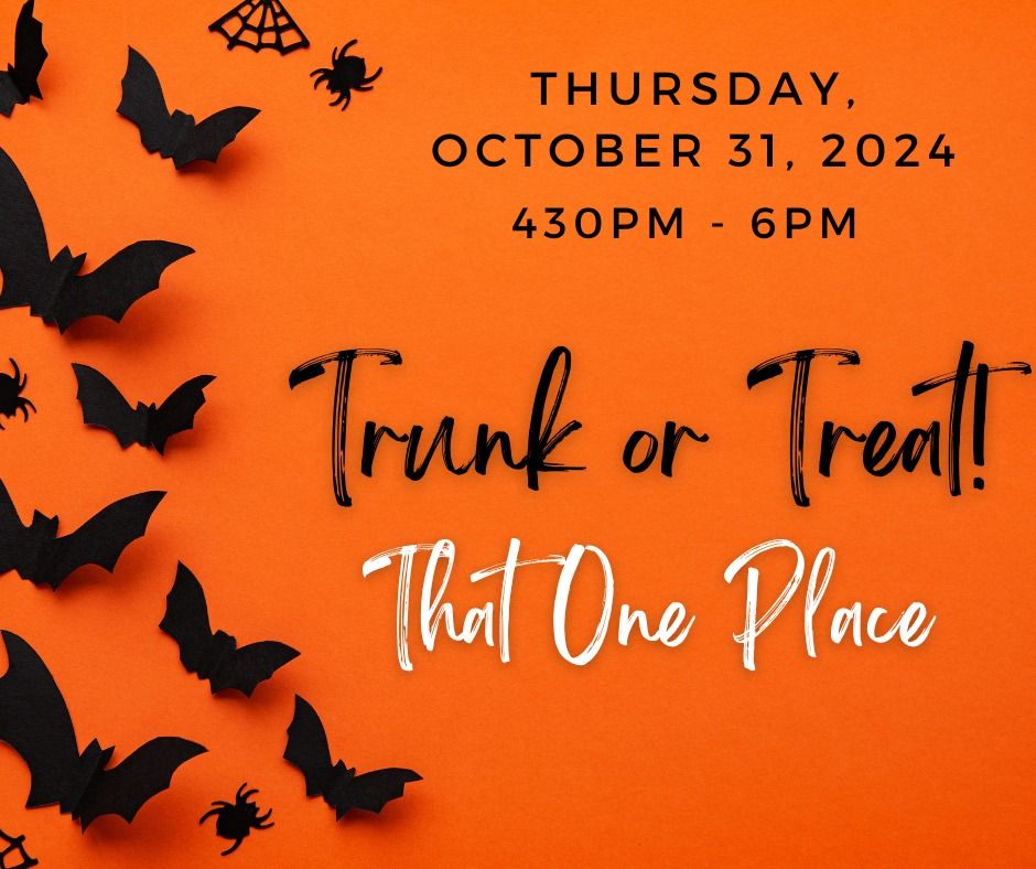 Trunk or Treat at That One Place Port Orchard