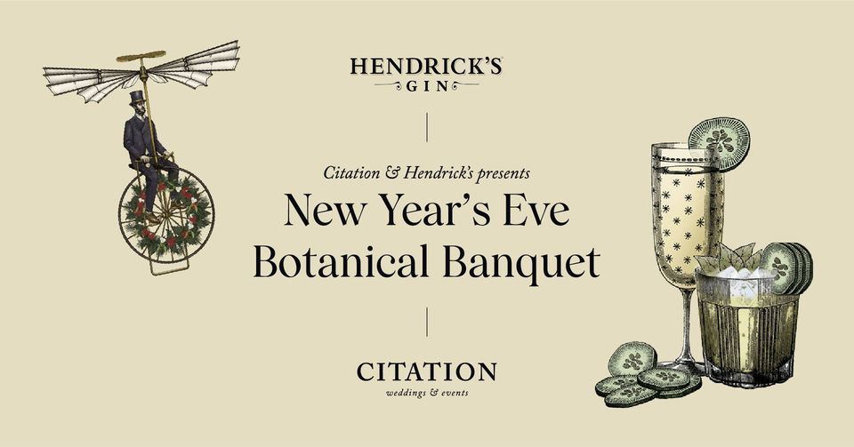 Citation X Hendricks Present New Years Botanical Banquet Citation Weddings Events Glasgow Sc December 31 To January 1