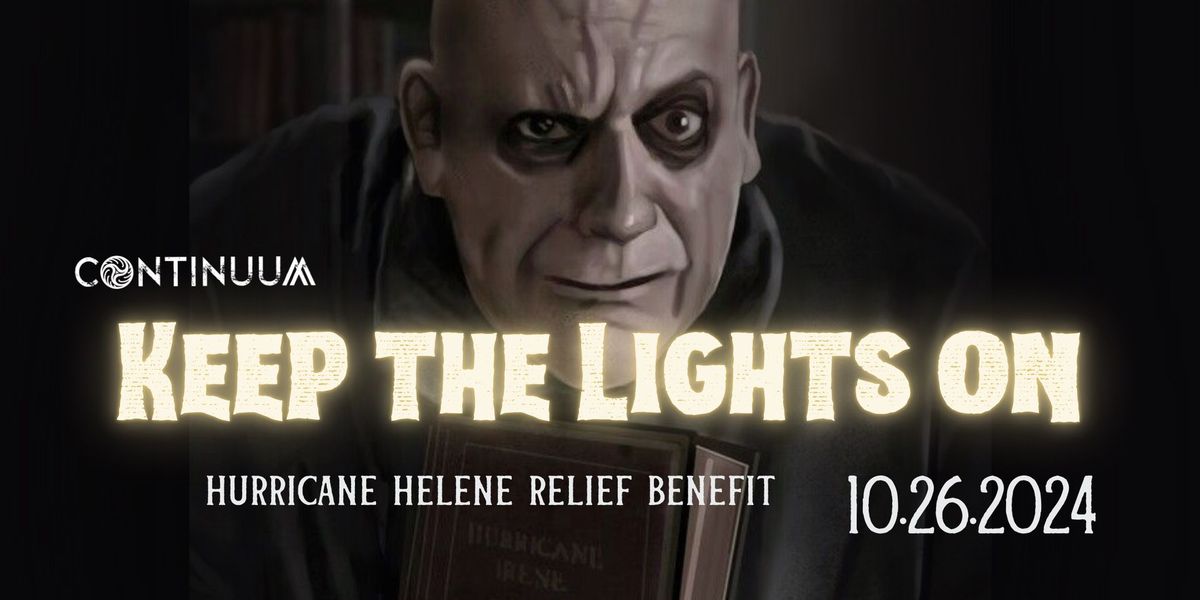 Keep the Lights On: A Halloween Benefit Gala for Hurricane Recovery