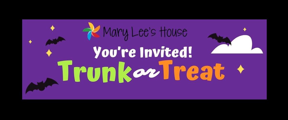 Trunk or Treat at Mary Lee's House! 