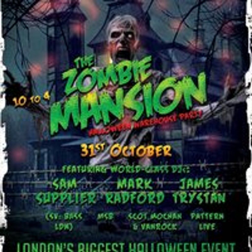 Zombie Mansion - Immersive Halloween party on the night itself