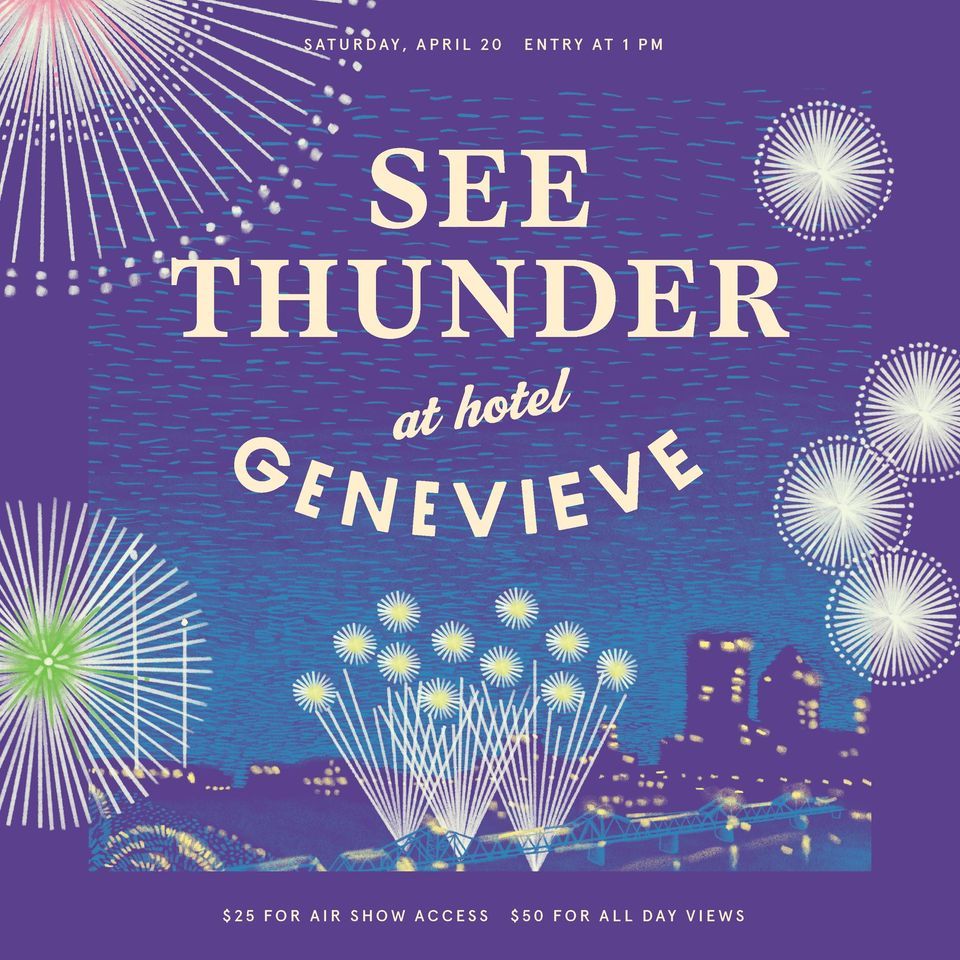 See Thunder at Hotel Genevieve (Ticketed)