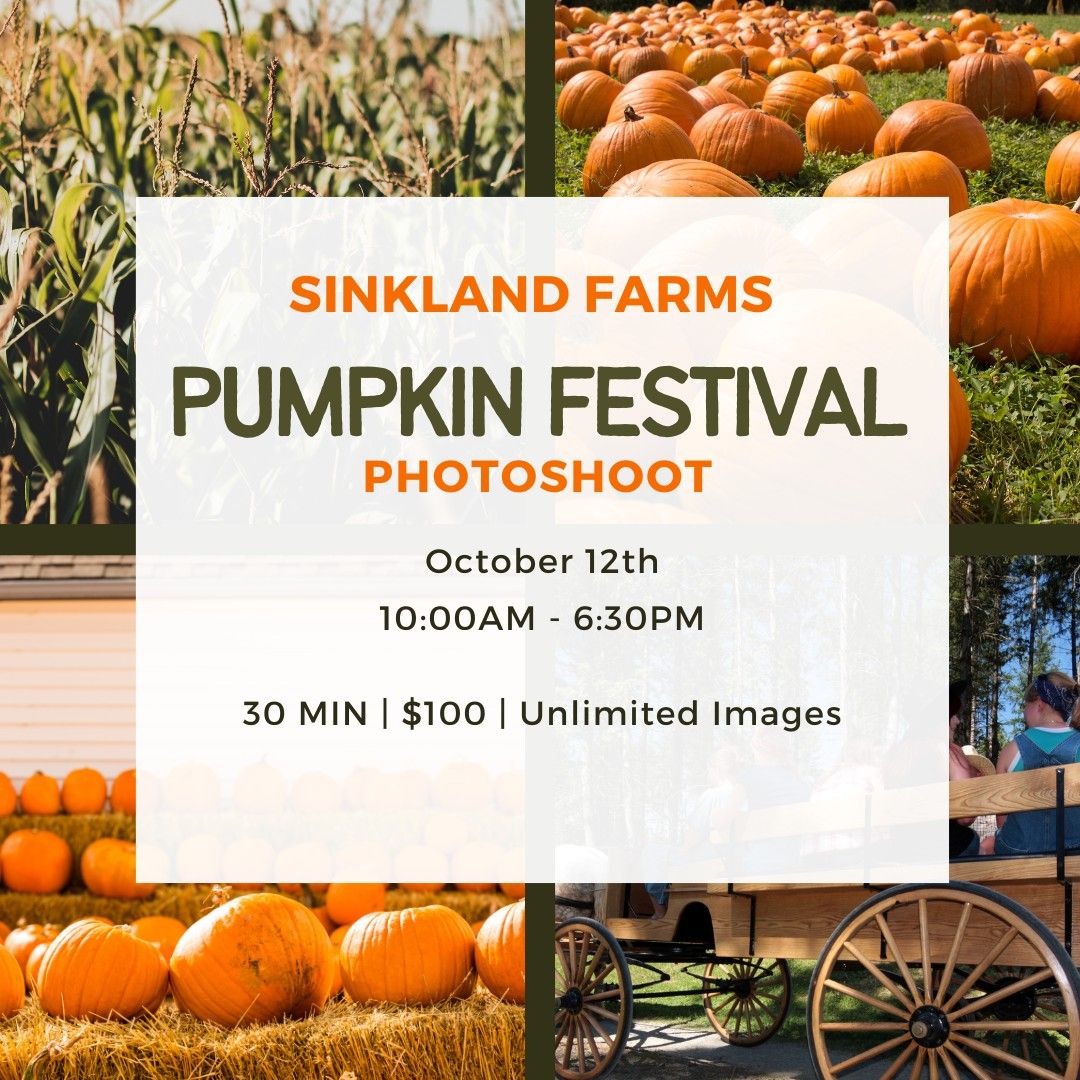 Sinkland Farms Pumpkin Festival Photoshoot