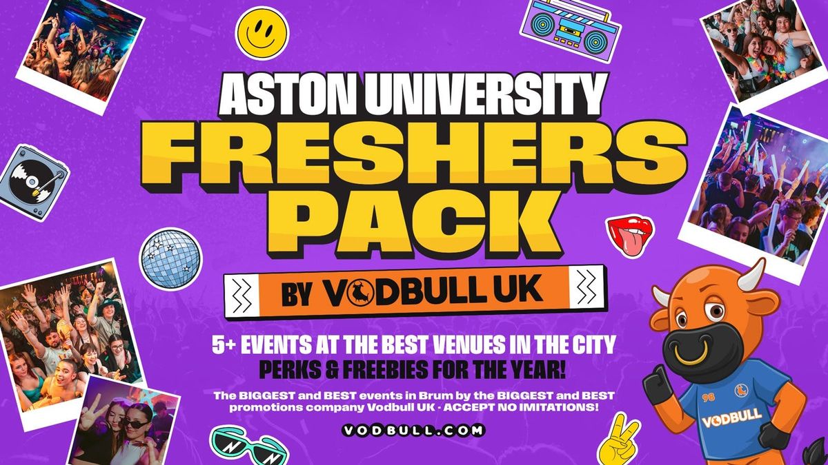 We Bring You..... The Vodbull UK Aston Uni Freshers Pack!