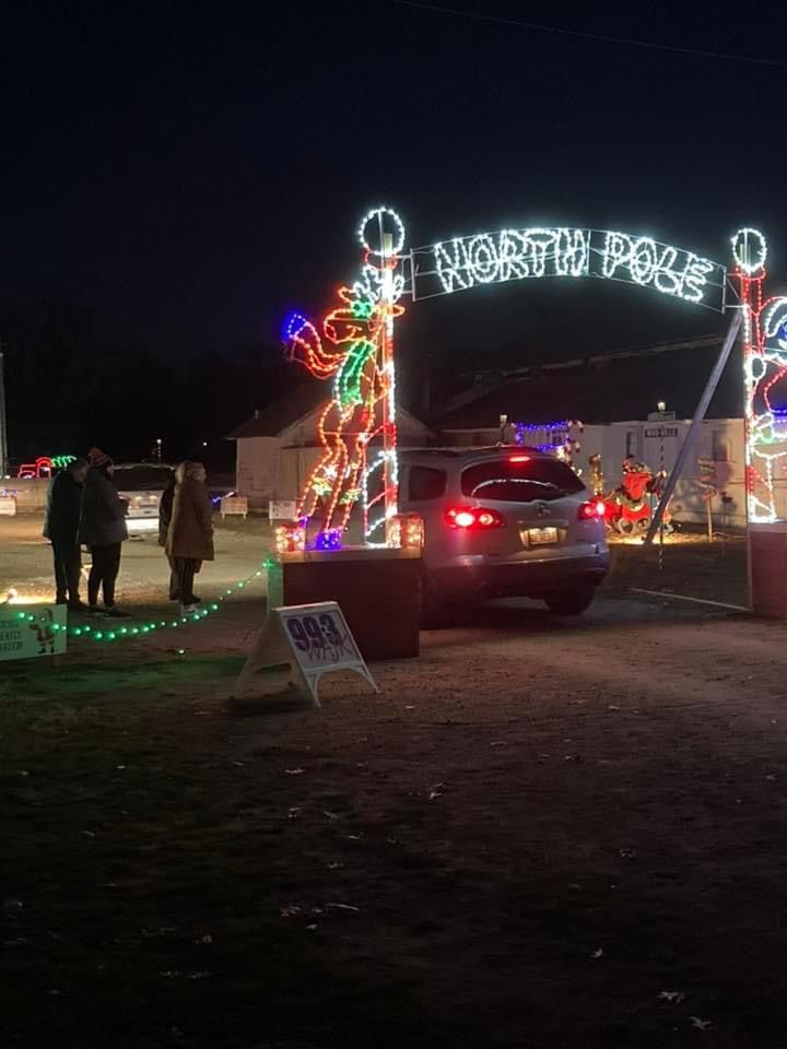 Home for the Holidays Christmas Light Drive Thru Bureau County Fair