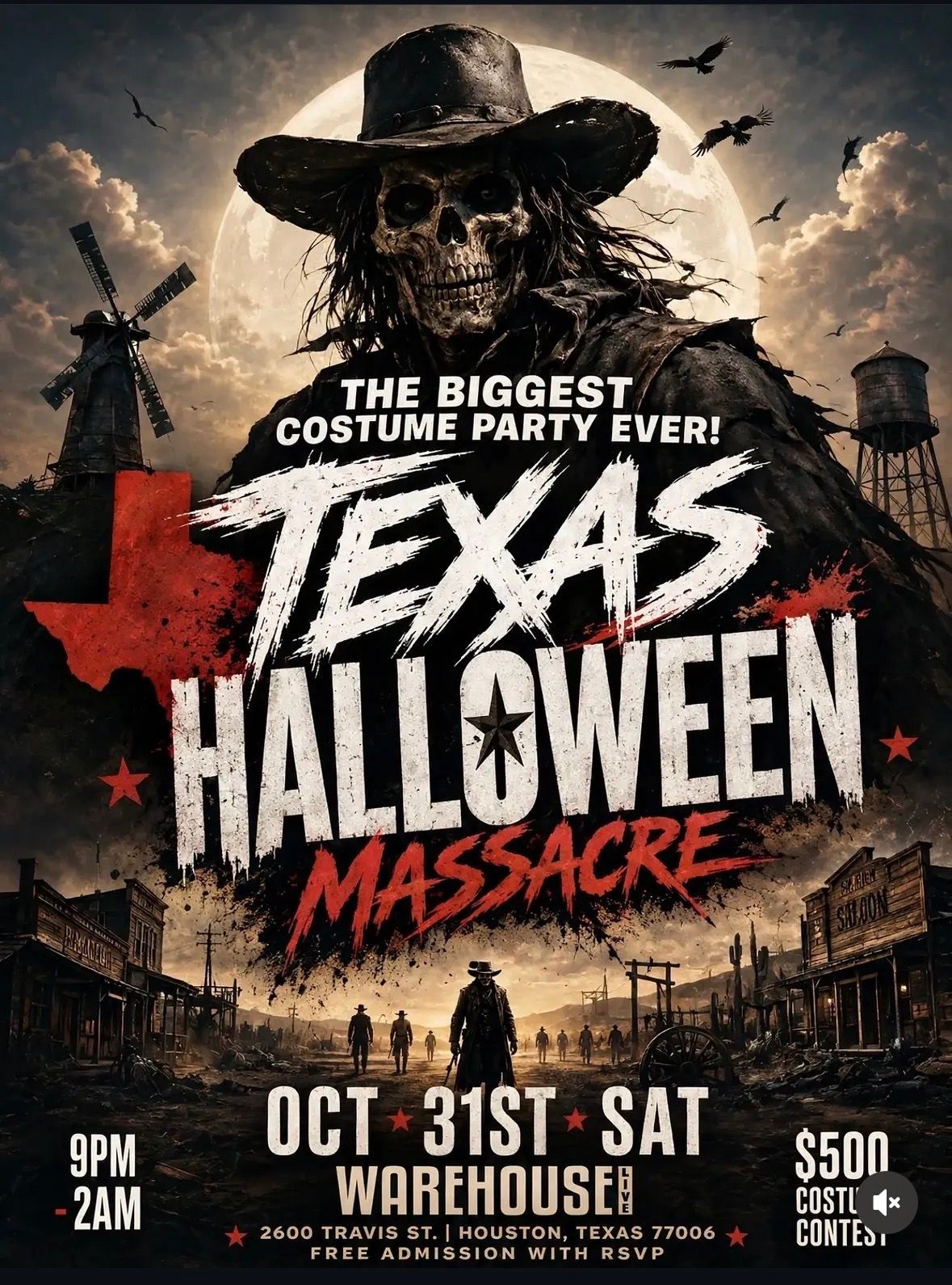 Texas Halloween Massacre 2026: Trick-or-Treat Event in Houston | Hunt ...