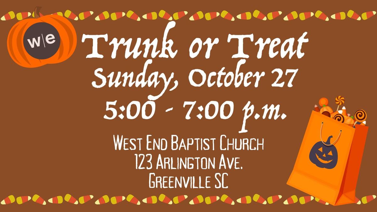 Trunk or Treat