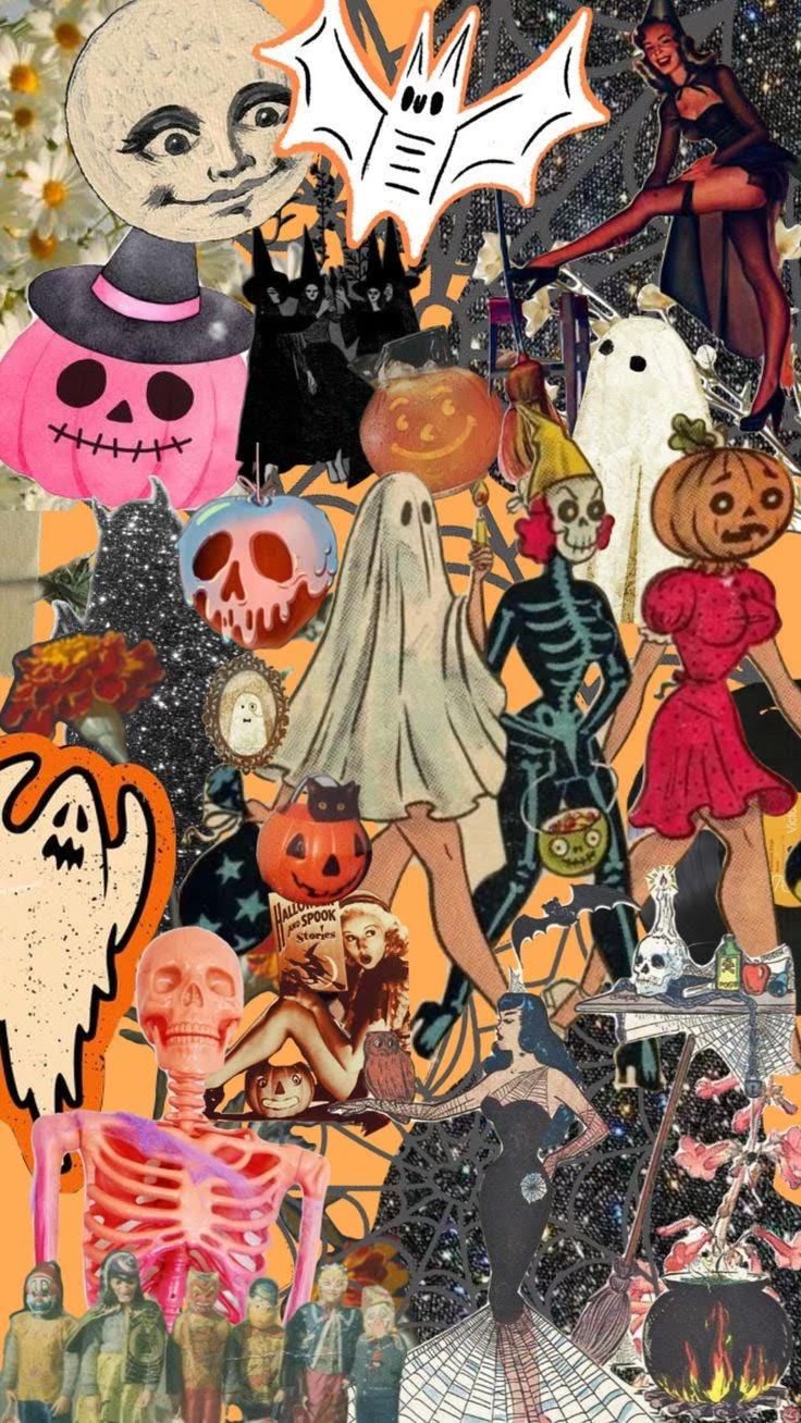 Teen Studio - Halloween Collages: