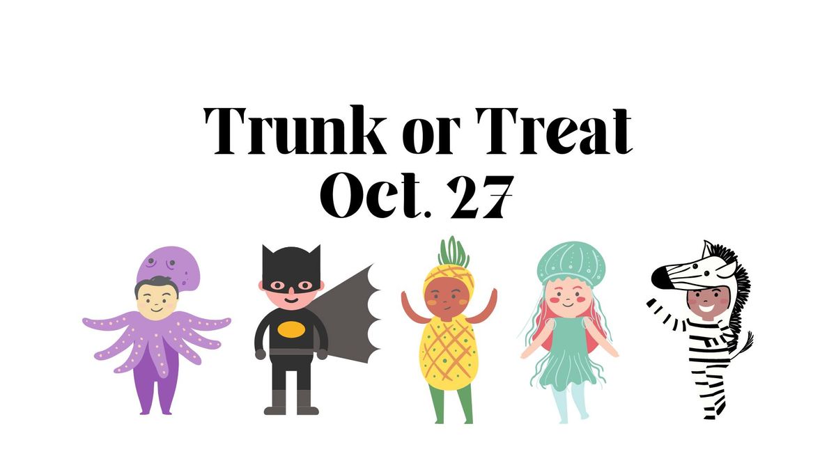 Trunk or Treat at Messy Church