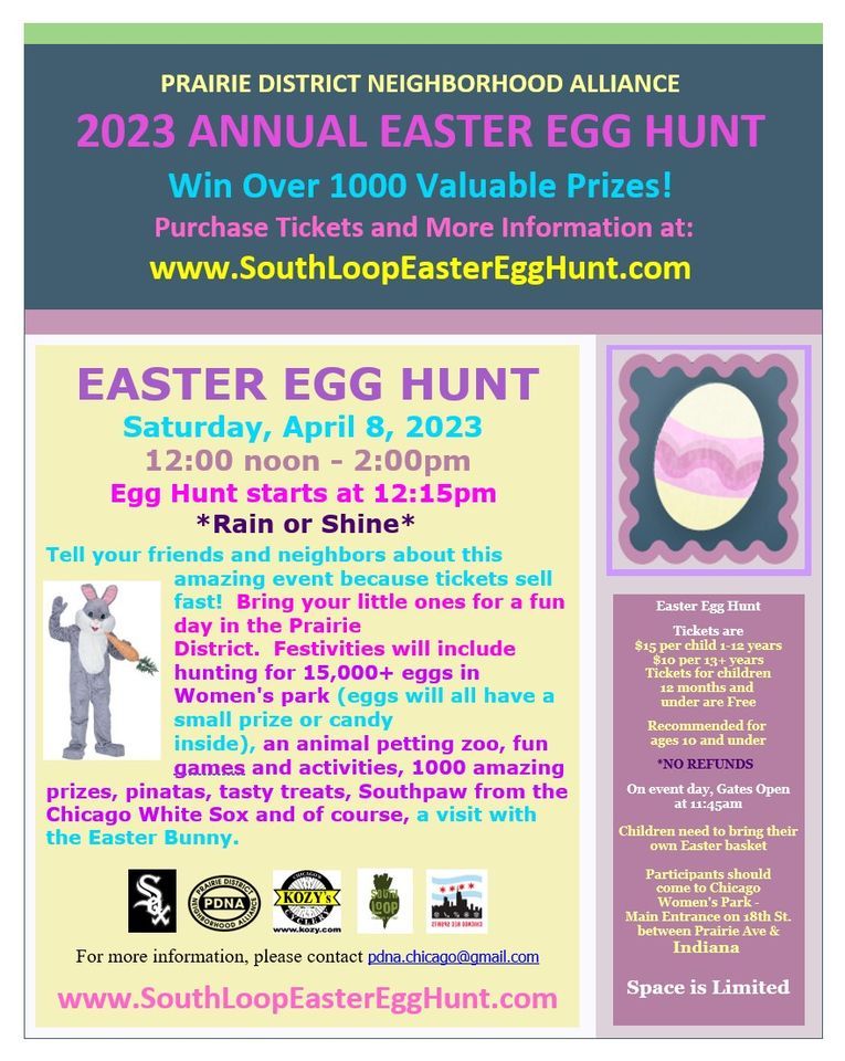 2023 PDNA South Loop Easter Egg Hunt