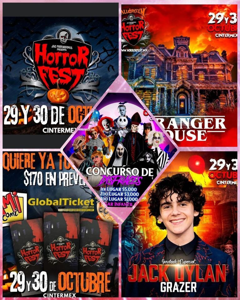 Horror Fest 2022 Cintermex, Monterrey, NL October 29 to October 30