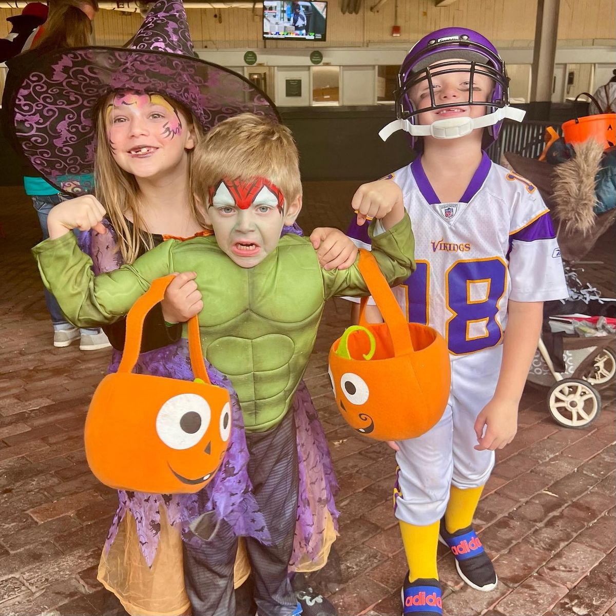 Trick or Treat at the Track