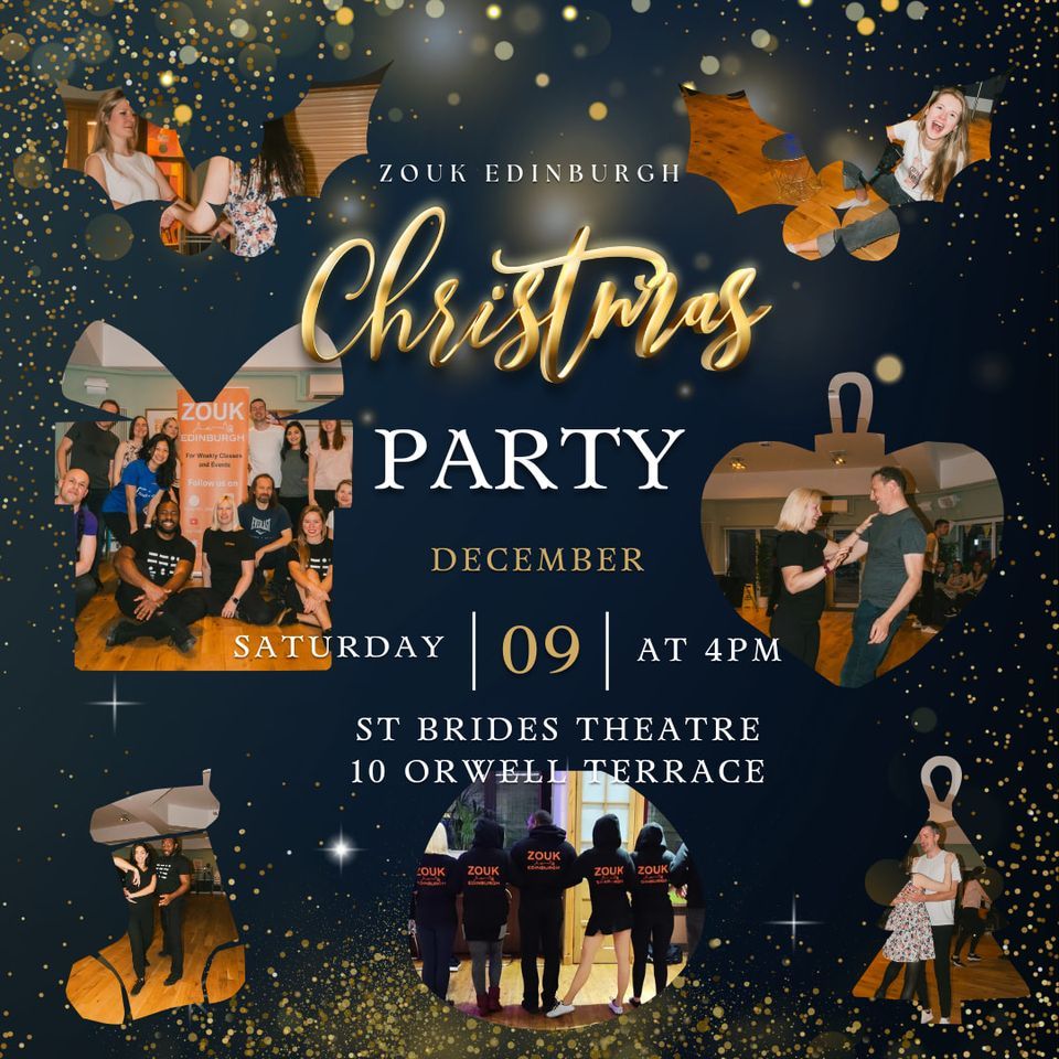 Zouk Edinburgh Christmas party St Bride's Centre, Edinburgh, SC