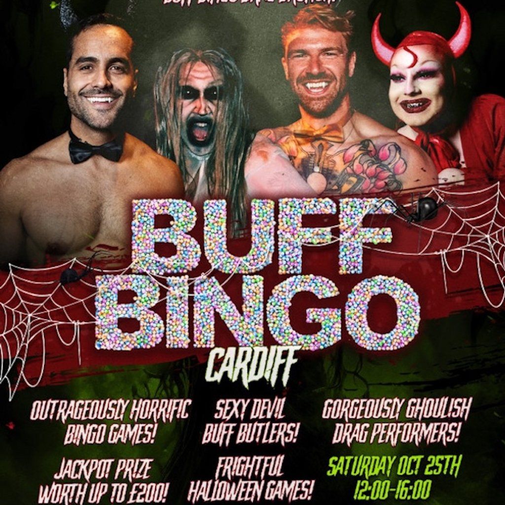 Buff Bingo Halloween Bottomless Drag Brunch Cardiff