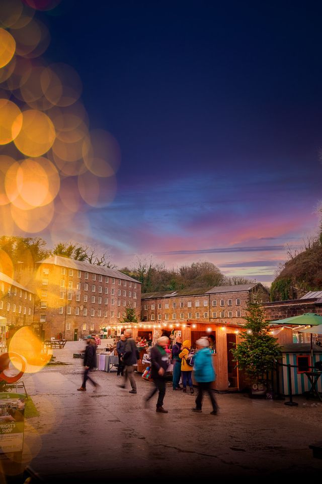 Cromford Mills Christmas Market Cromford Mills, Matlock, EN December 17, 2023