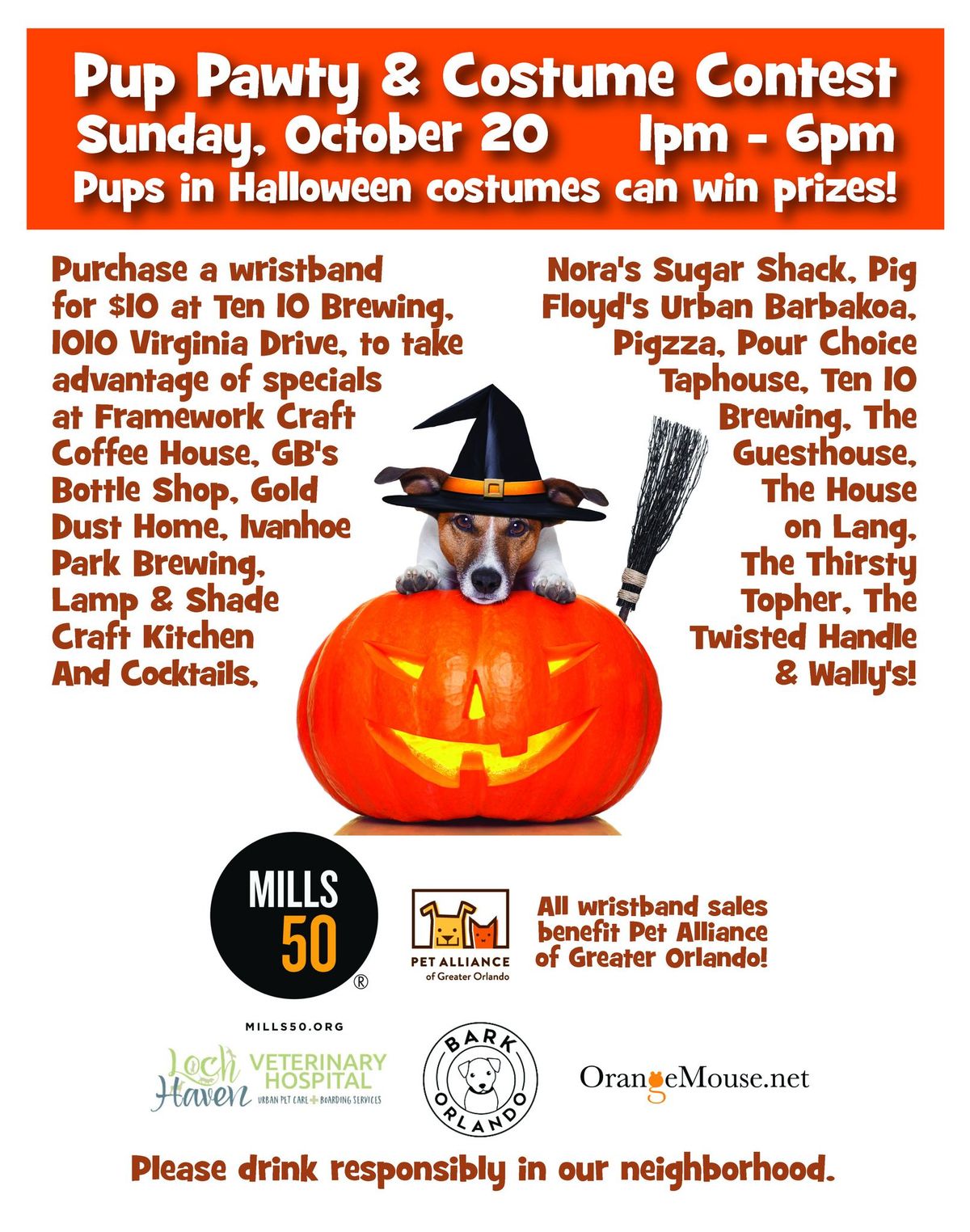 Pup Pawty & Costume Contest!