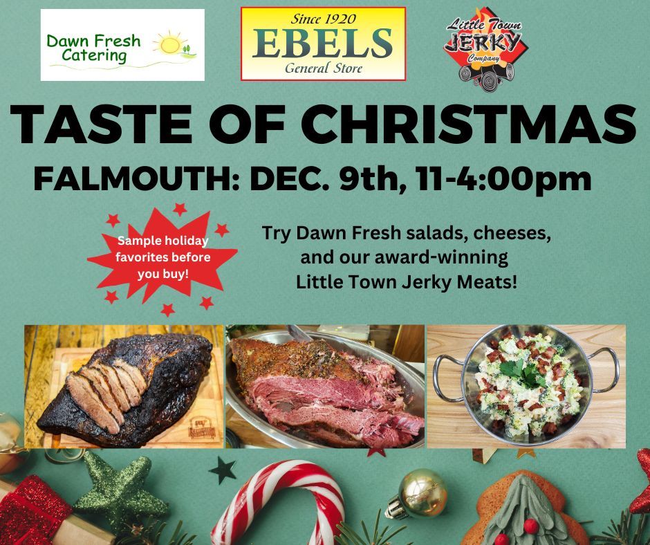 Taste of Christmas Falmouth Ebels General Store, Falmouth, MI