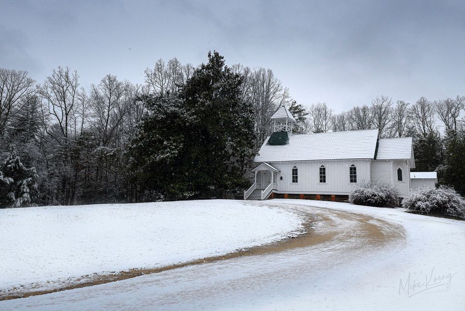 Christmas Eve service at the Chapel of Rest Chapel of Rest, Lenoir