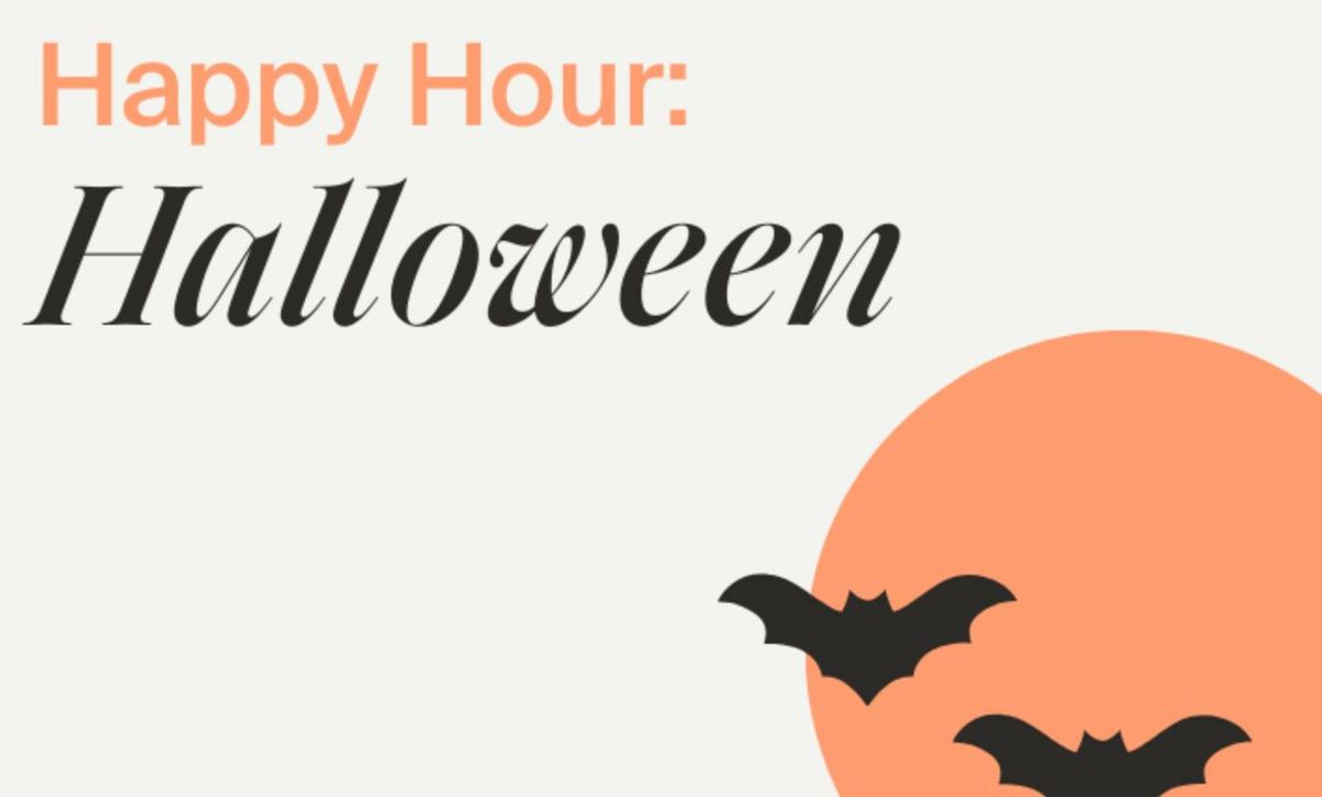 Happy Hour: Halloween Cooking Class