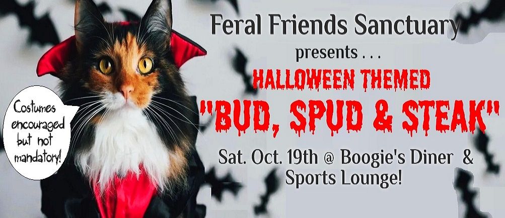 Halloween BUD, SPUD & STEAK Fundraiser