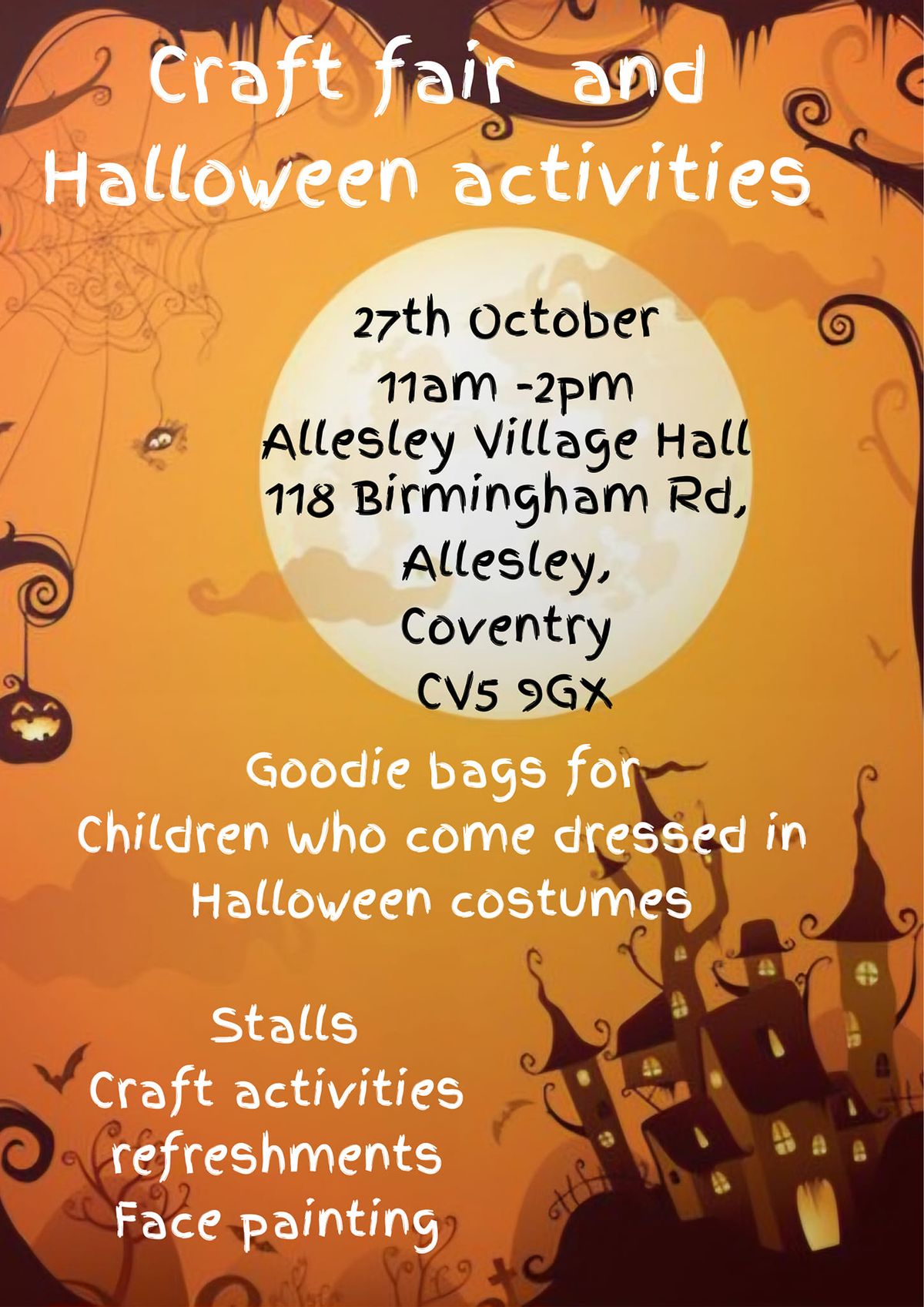 Halloween Craft fair 