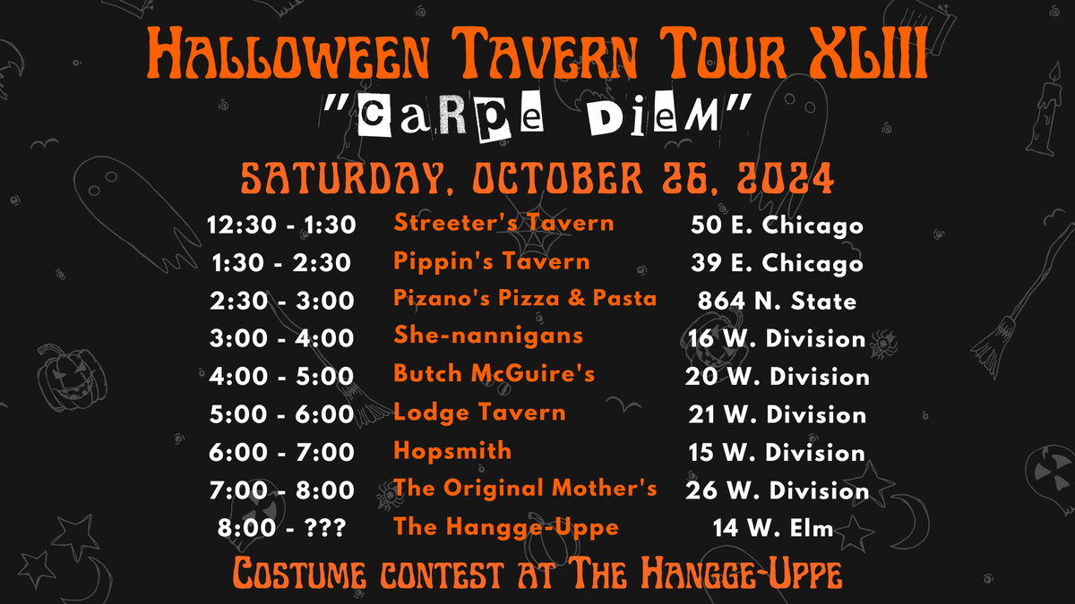 Halloween Tavern Tour