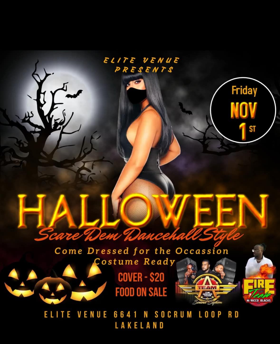 Halloween Dancehall Style Party