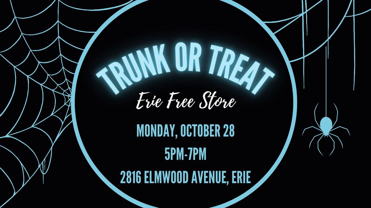 Trunk or Treat at Erie Free Store 2024!