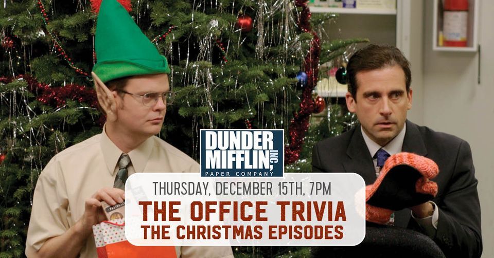 The Office Trivia: The Christmas Episodes | Rusty Bull at Chucktown  Brewery, Charleston, SC | December 15, 2022