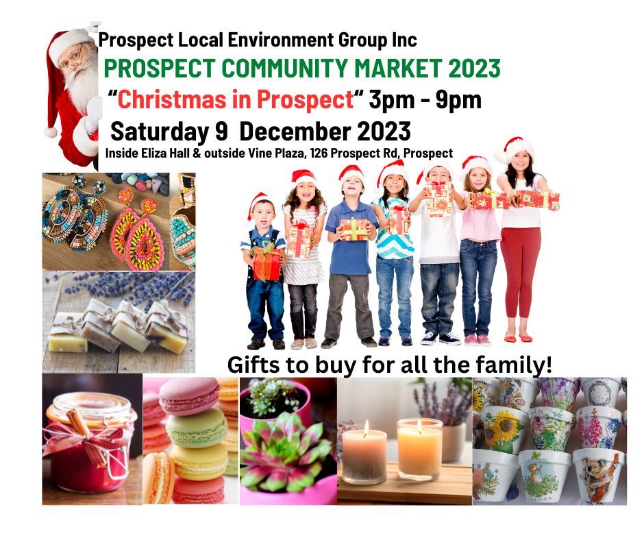 Prospect Community Market Prospect Town Hall, Reynella, SA December
