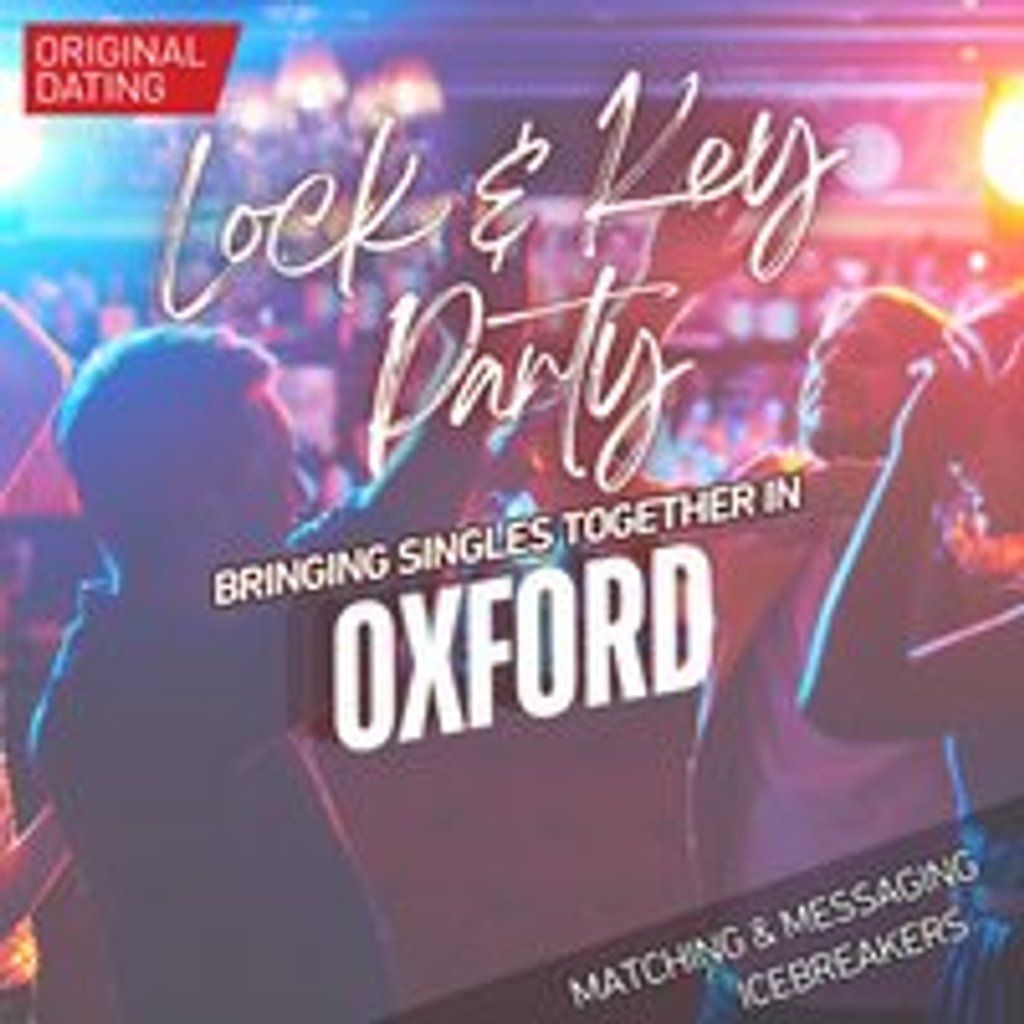 Halloween Singles Lock & Key Party - Oxford | Ages 30-45