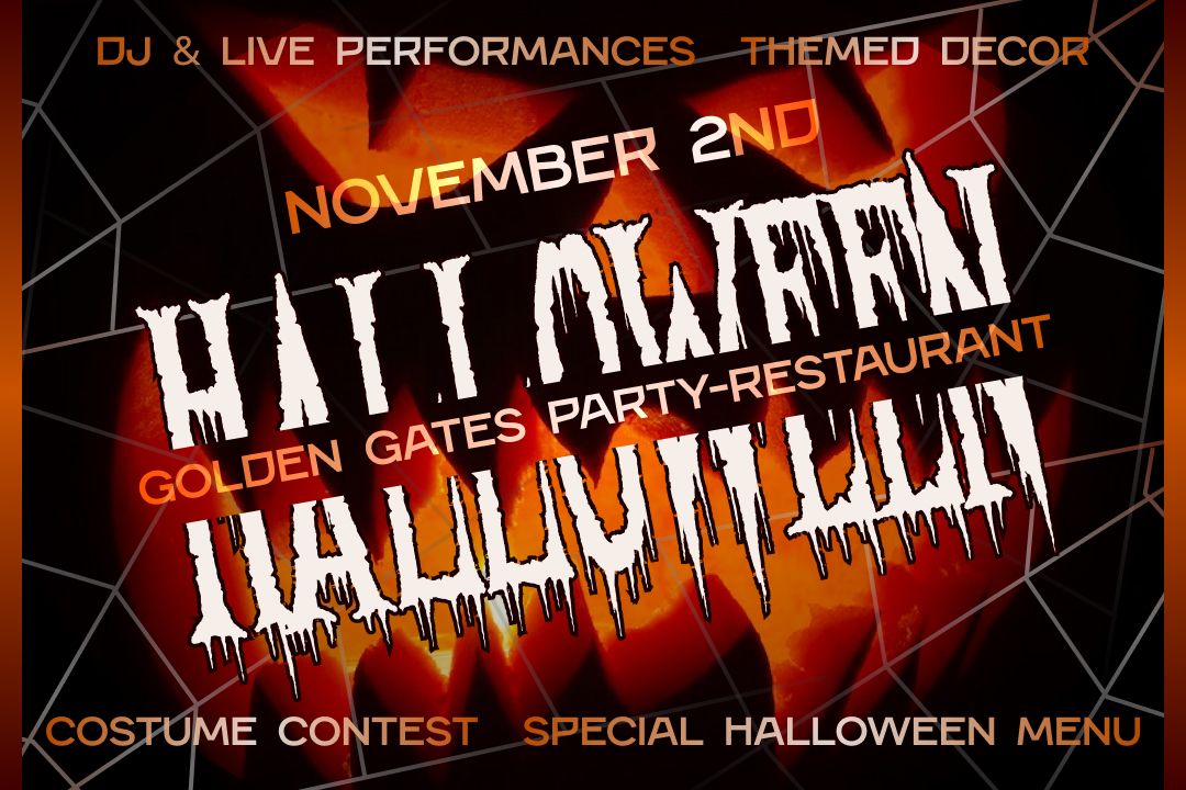 Ultimate Halloween Party \ud83c\udf83 2024 | Philadelphia | Golden Gates Party-Restaurant