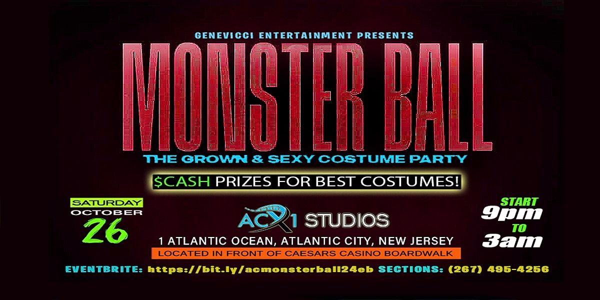 ATLANTIC CITY HALLOWEEN "MONSTER BALL" COSTUME PARTY