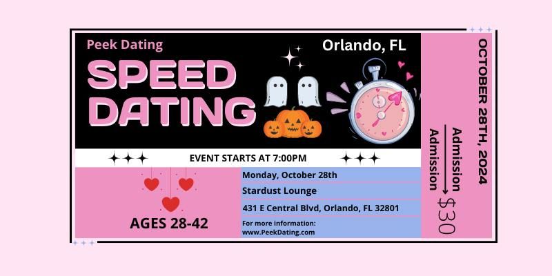 Halloween Speed Dating (Ages 28-42) @ Stardust Lounge by Peek Dating