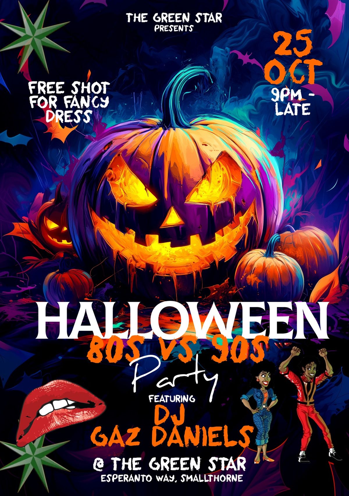 80s VS 90s Halloween Party Ft Gaz Daniels