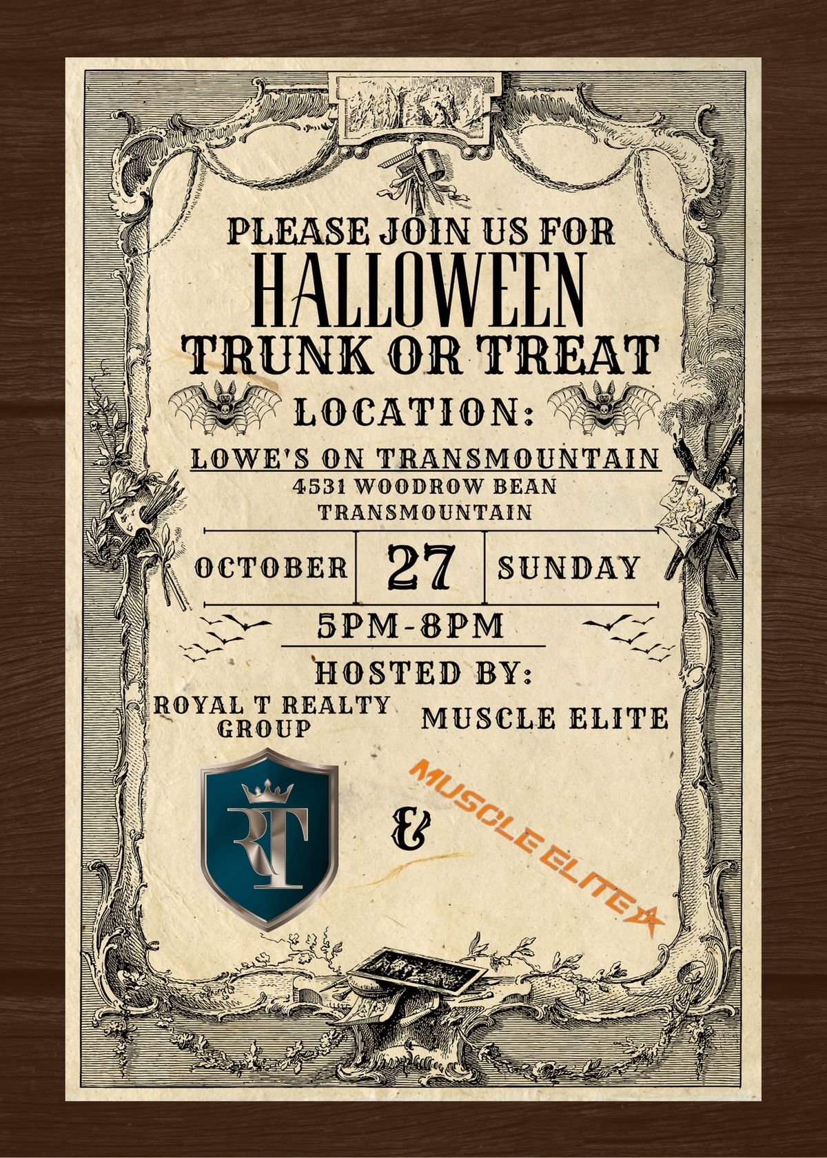 Trunk or Treat - Halloween Community Event