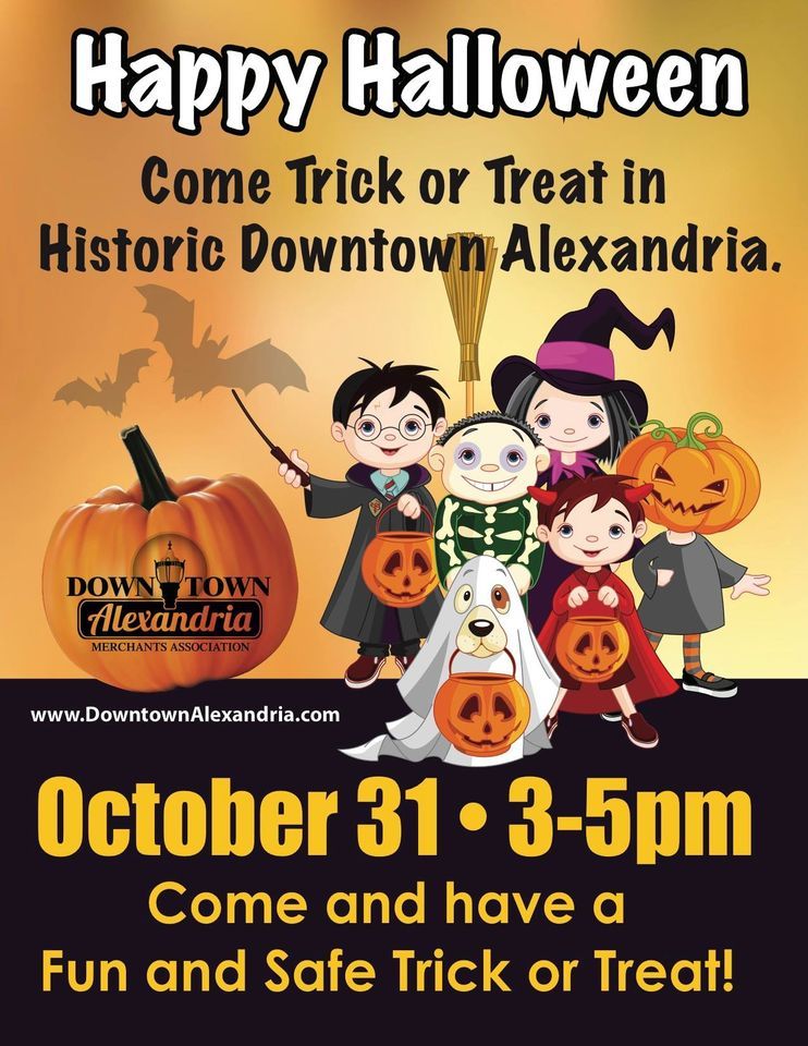 Halloween Trick or Treat | Alexandria Downtown Merchants Association ...