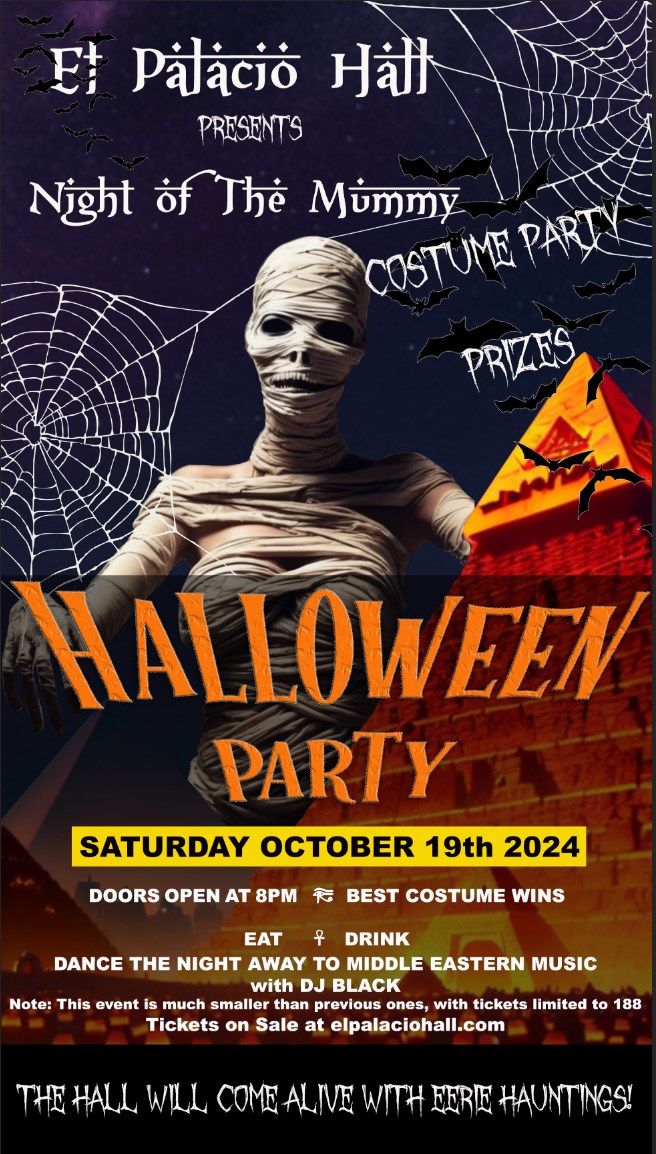 Halloween Party at El Palacio Hall