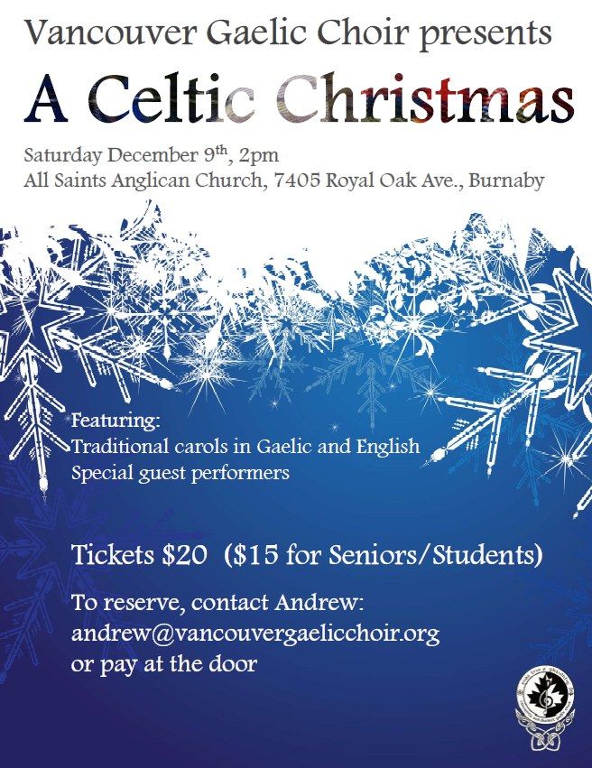 Christmas Concerts Vancouver 2025 Uk