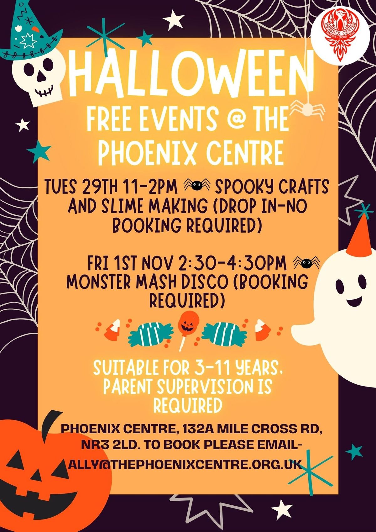 HALLOWEEN EVENTS @ PHOENIX CENTRE